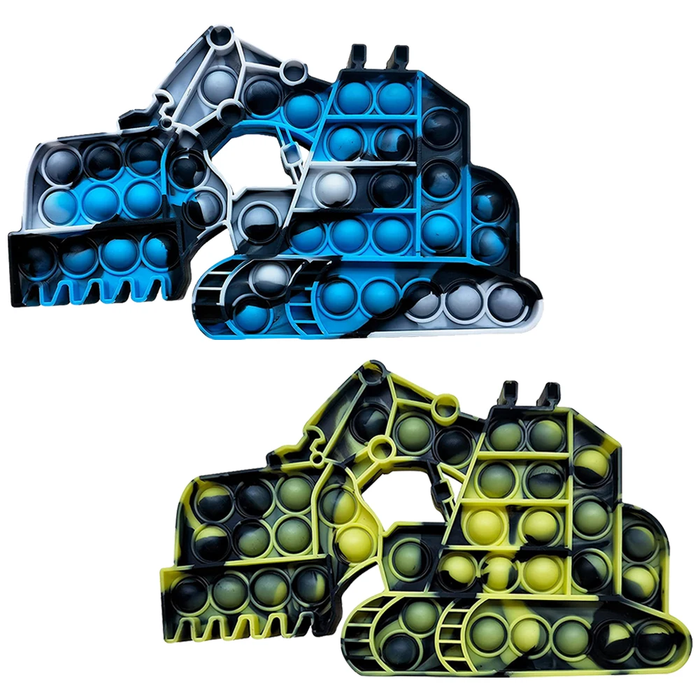 

Забавный экскаватор с сенсорной планкой, специальный стресс, многоразовые портативные подарки, игрушки для пожилых людей