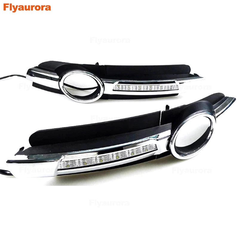 2 шт. противотуманных фар модификации DRL Бампер дневные ходовые огни светильник с