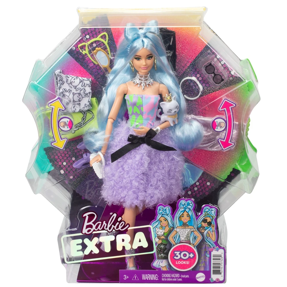 Кукла Barbie Экстра со светло-голубыми волосами GYJ69 | Игрушки и хобби