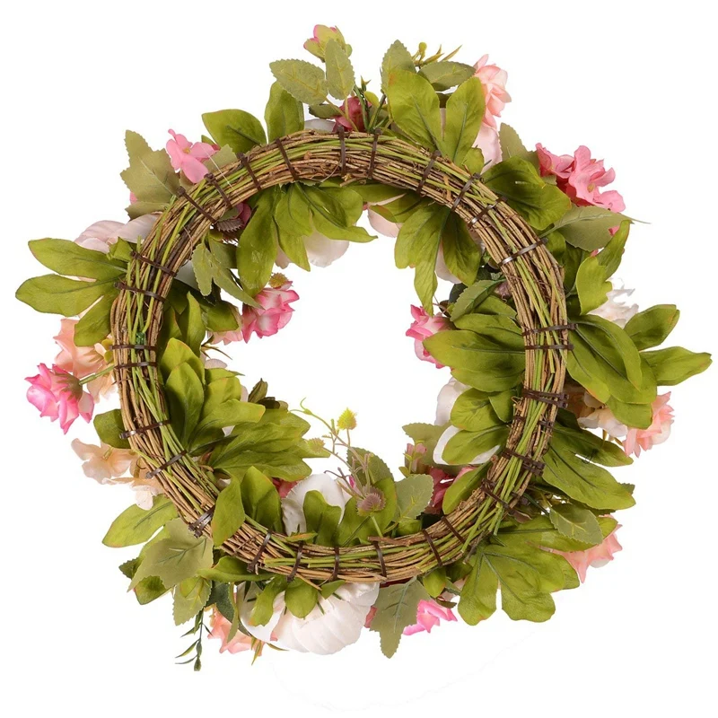 Artificial Flower Wreath Peony - 16inch Door Spring Round For The Front Wedding Home Decor | Дом и сад