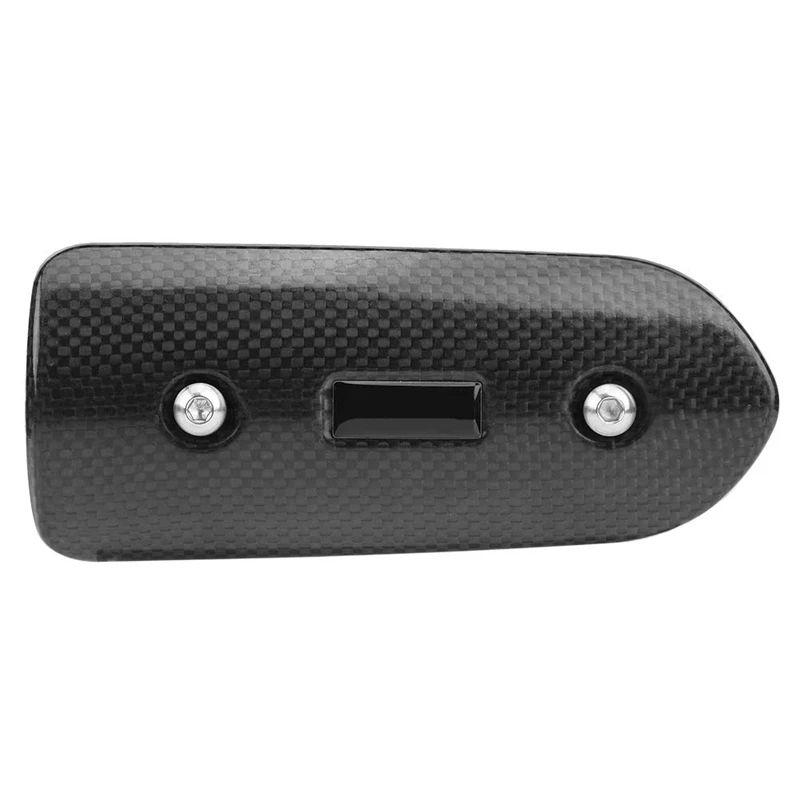 Модифицированная выхлопная труба мотоцикла из углеродного волокна Защита от