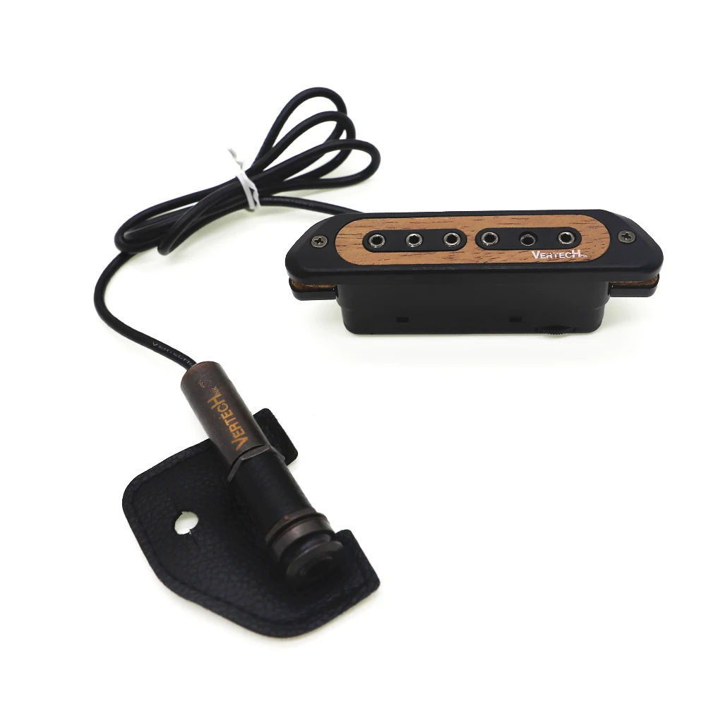 VERTECHnk Пассивный звукосниматель для гитары рандомный с концевым разъемом 6 35 мм