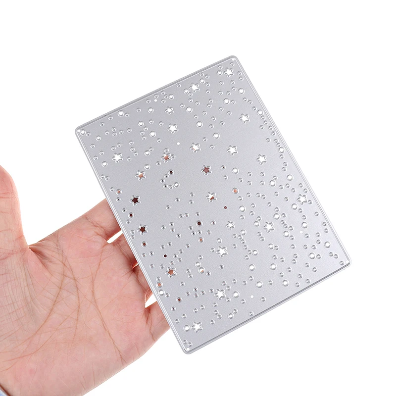 TPXCKz Hot Sale Stars Circles Metal Cutting Dies Stencil for DIY Scrapbooking Photo Album Embossing Paper Cards Decorative Craft | Дом и сад