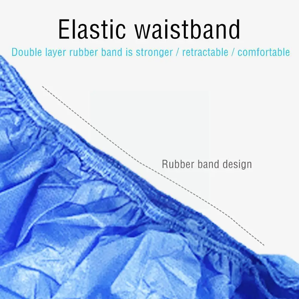

Синие штаны для сауны, стерилизованный спа-центр, одноразовое нижнее белье для отеля, гигиеническое индивидуальное плоское дышащее Нижнее ...