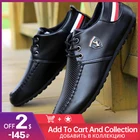 Мужская кожаная обувь для отдыха на открытом воздухе, Повседневные Дышащие Спортивные кроссовки с мягкой подошвой, Мужская обувь для прогулок