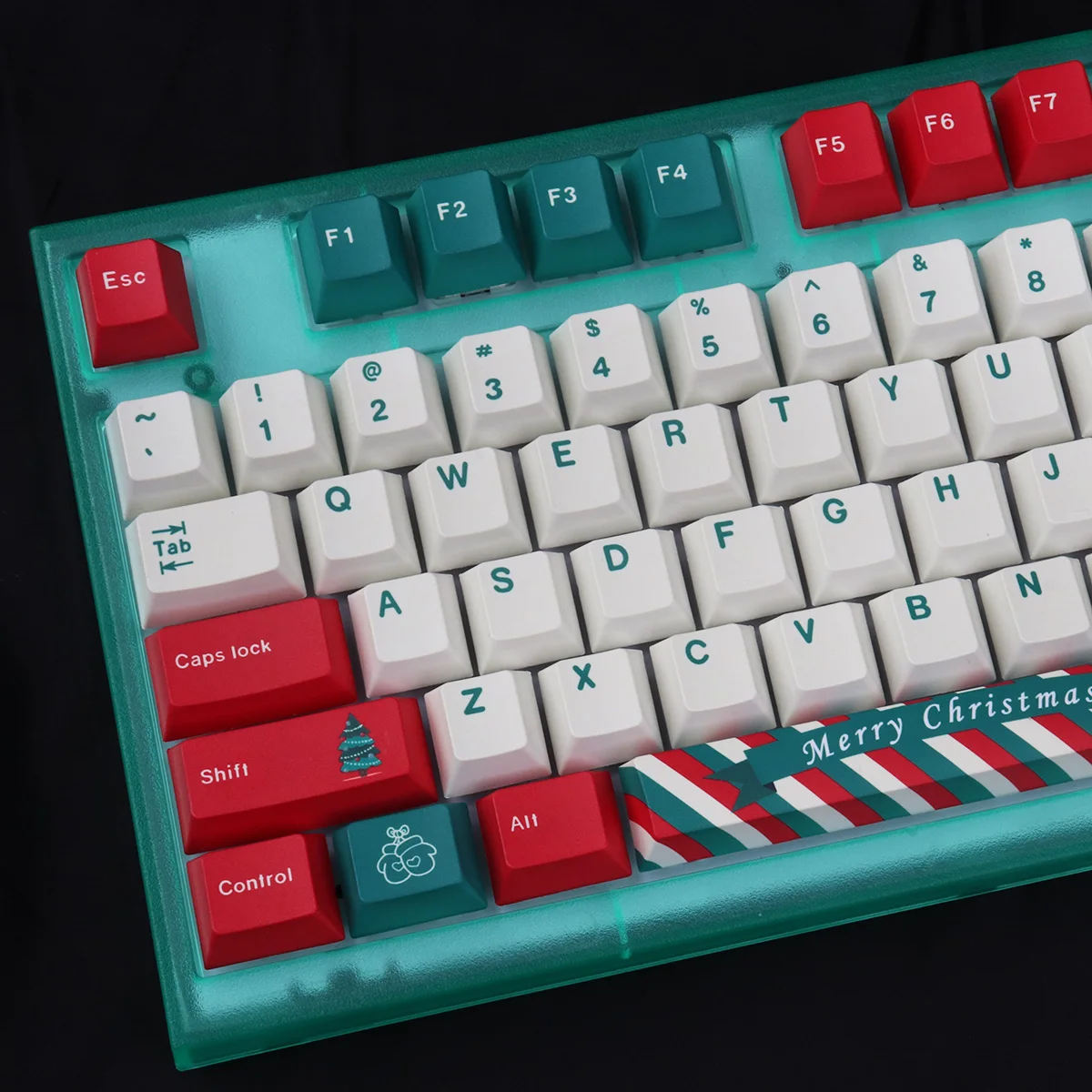 

129 Keys Christmas Theme Keycaps Cherry Profile PBT DYE-SUB Keycap For MX Switch Mechanical Keyboard
