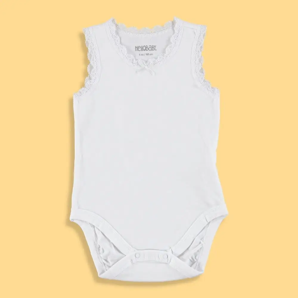 Боди без рукавов HelloBaby|Боди для малышек| |