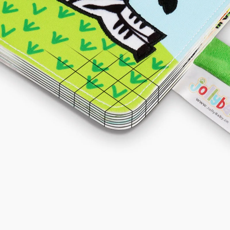 

22 Pages Educational Baby Toys Hot Infant Kids Early Development Cloth Books Cartoon Animal Learning Unfolding Activity Books