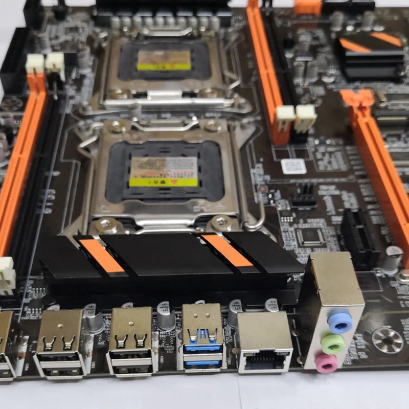 Двухканальная компьютерная материнская плата PPYY New X79 LGA2011 поддерживает память о
