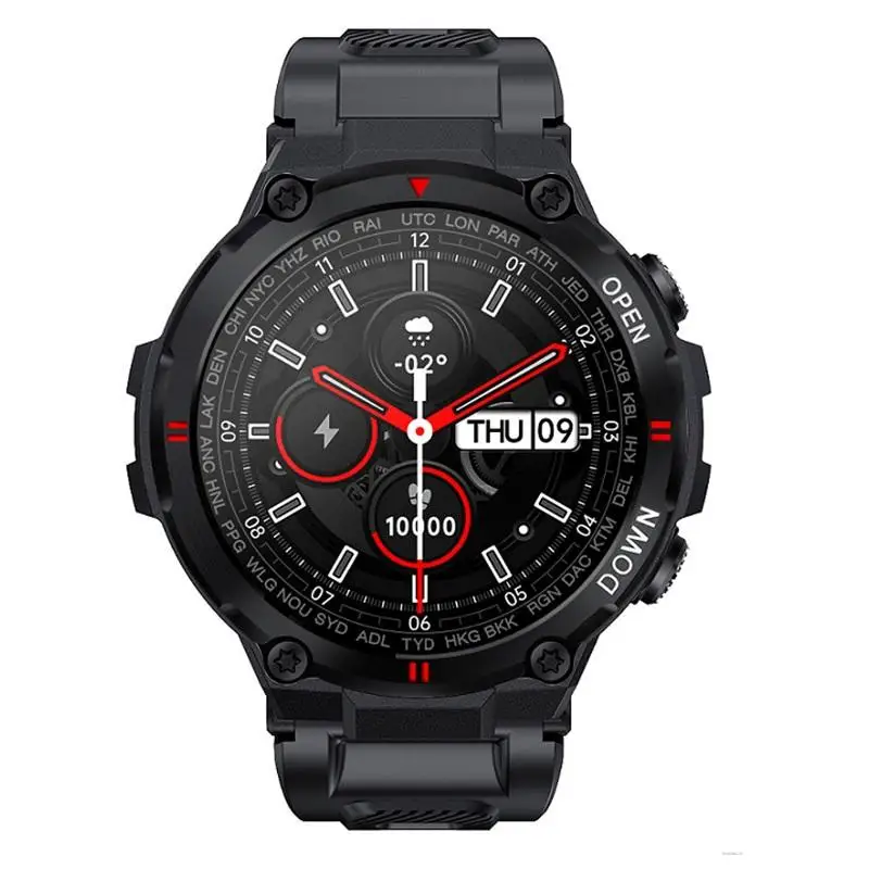 

CACGO K22 smart watch waterproof 1.28 inch IPS screen full touch Bluetooth 5.0
