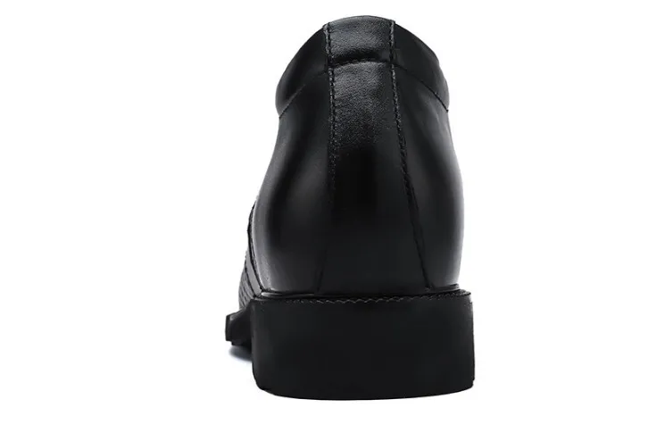 Мужские туфли из натуральной кожи с увеличением роста | Обувь