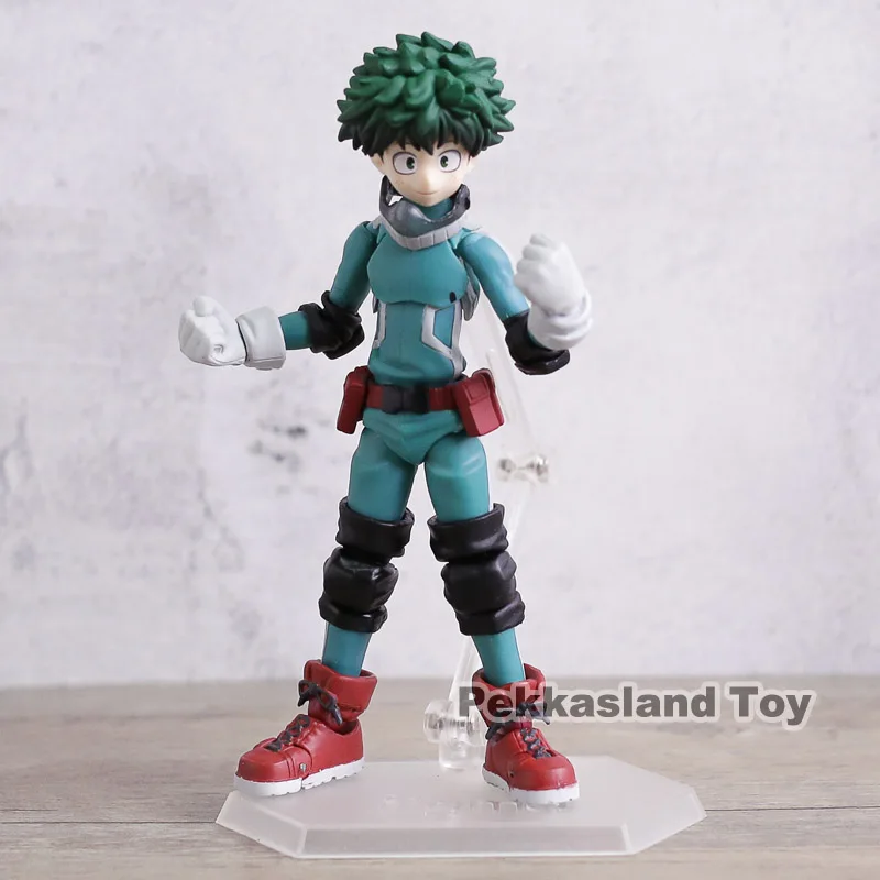 

Моя геройская Академия Midoriya Izuku Figma 323 ПВХ экшн-фигурка Коллекционная модель игрушки Brinquedos