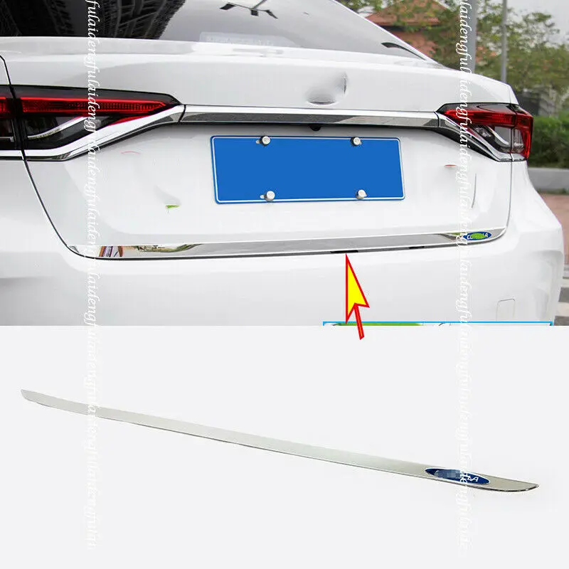 

Для Toyota Corolla 2019-2021 задний багажник из нержавеющей стали, задний багажник, Аксессуары для автомобилей