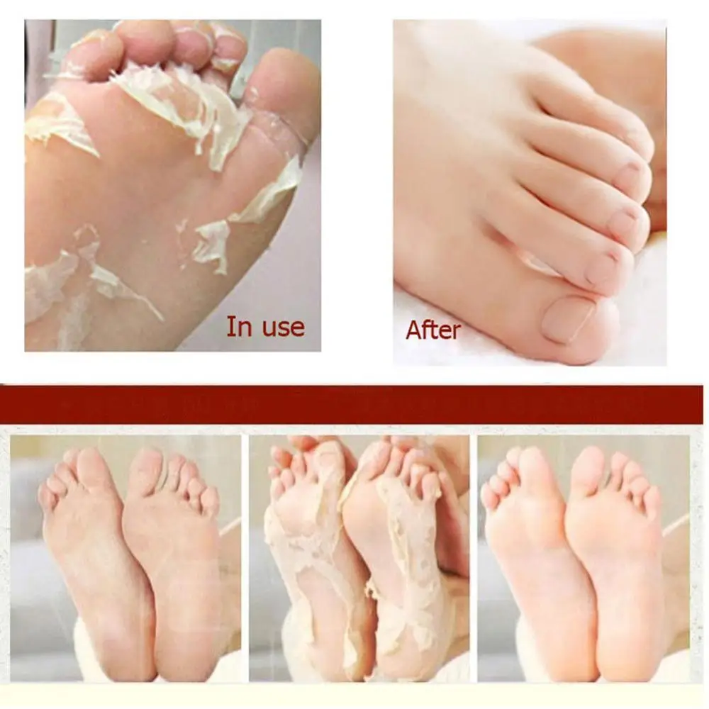 Отшелушивающая маска для ног патчи пилинг кожи омертвевшей носки педикюра крем |