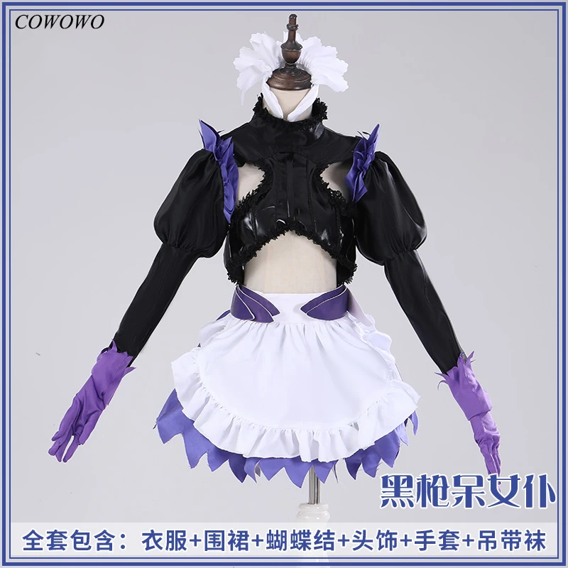 

Anime! Fate/Grand Order FGO Artoria Pendragon Alter Maid Dress Sexy Lovely Uniform Cosplay Costume For Women NEW Free Shipping