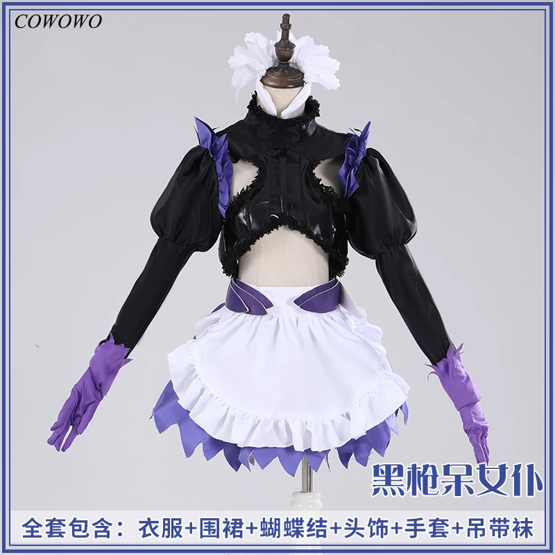 Аниме! Fate/Grand Order FGO Artoria Pendragon Alter платье горничной сексуальная милая униформа