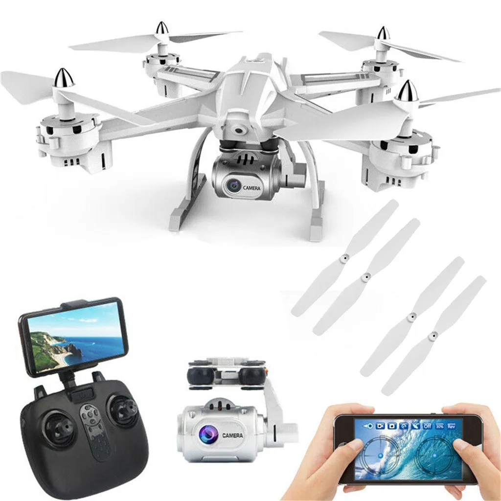Дрон ocday пульт дистанционного управления S5 5,8G 1080P Wi-Fi FPV Камера RC Quadcopter 6 оси гироскопа беспилотный летательный аппарат Радиоуправляемый вертолет, игрушки Дроны с камерой HD