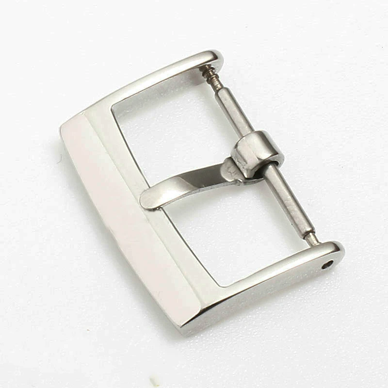 

14mm 16mm 18mm 20mm Watch Accessories Stainless Steel Pin Buckle Watch Buckle Best For Omega Seamaster Speedmaster Series Strap