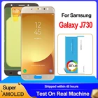 ЖК-дисплей 5,5 дюйма Super AMOLED с сенсорным экраном и дигитайзером в сборе для Samsung Galaxy J7 Pro J730 J730F