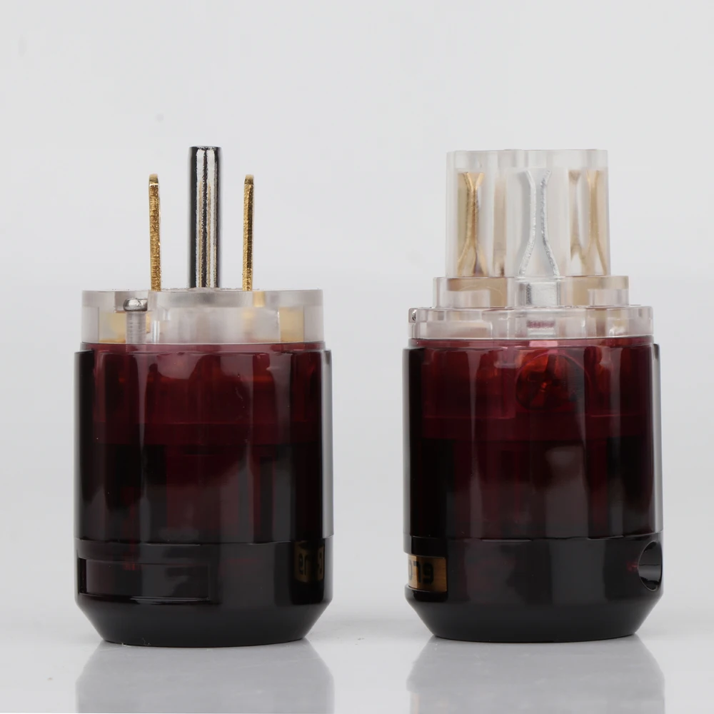 Пара 24k позолоченные фотообои + P 079 IEC US разъем питания|c-079 iec|power plugus power plug |