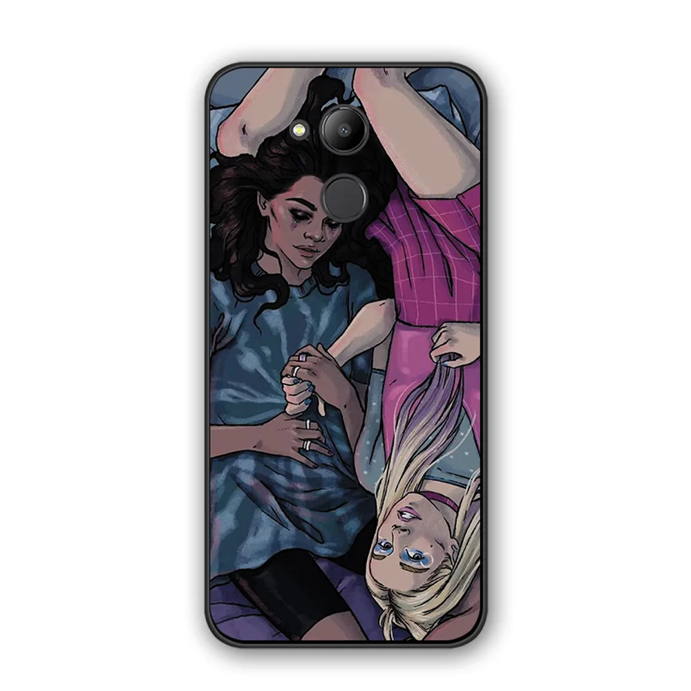 American TV Series Euphoria Silicone Cases FOR HUAWEI Honor 8 8X 9 10 20 Lite 20Pro 10i 20i V8 V9 V10 V20 Play Phone cover |