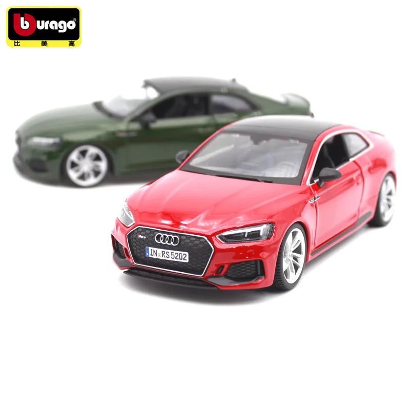 Burago 1:24 имитация сплава спортивный автомобиль модель игрушки для Audi RS из литого