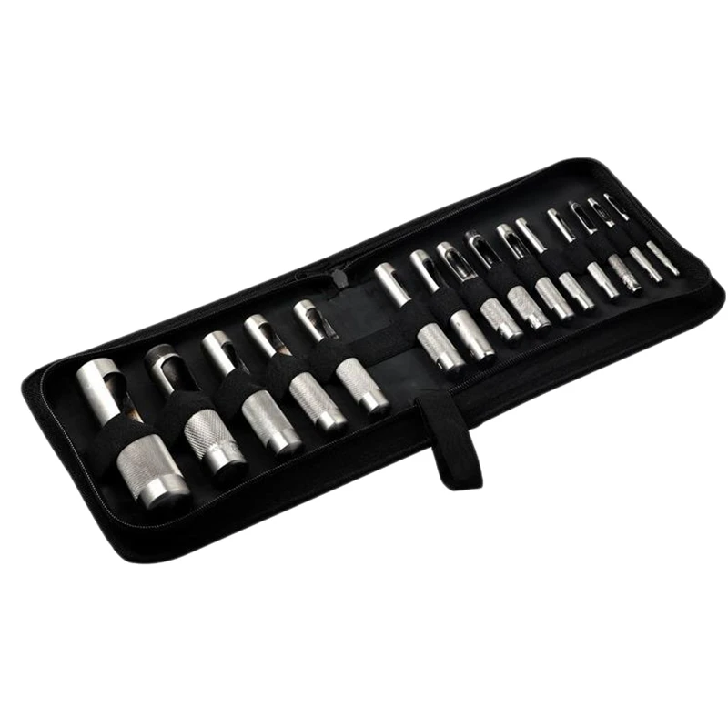 

Набор инструментов для работы с кожей, 3,0-25 мм, 15 шт.