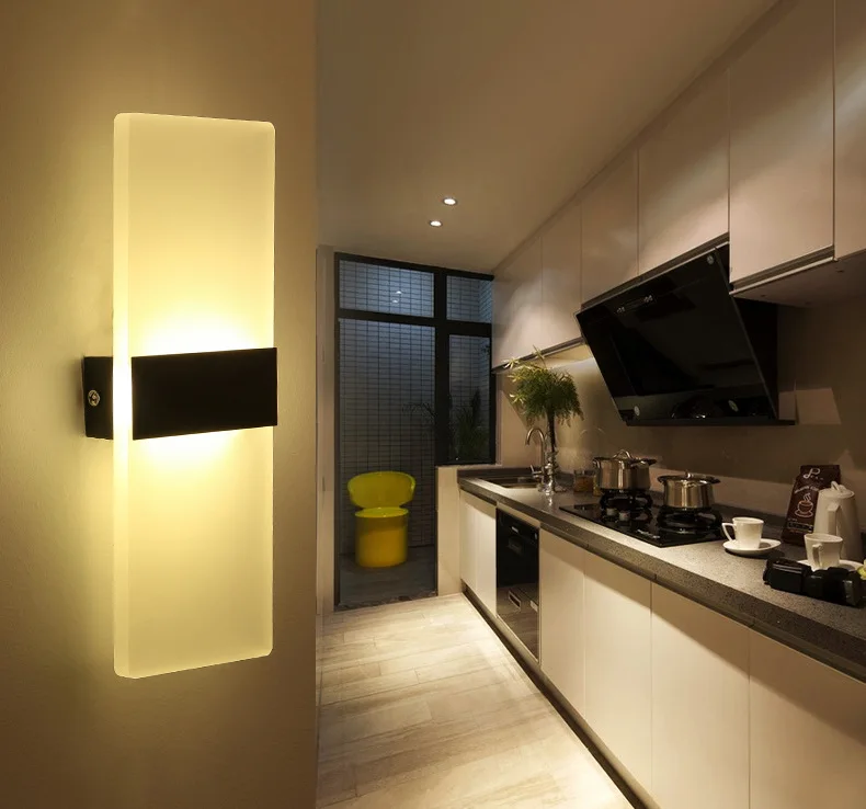 Lightingview Декор акриловый светодиодный настенный светильник бра на внутреннюю