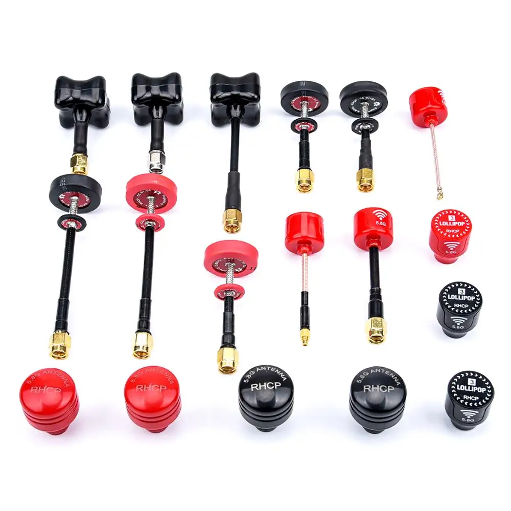 Леденец V3 V4/пагода 2/BlackSheep/короткая 5 8 ГГц FPV антенна SMA / RP-SMA MMCX UFL Разъем для RC