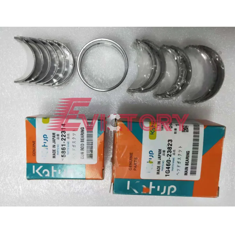 

kubota D662 rebuild kit piston ring gasket crankshaft connecting rod bearing