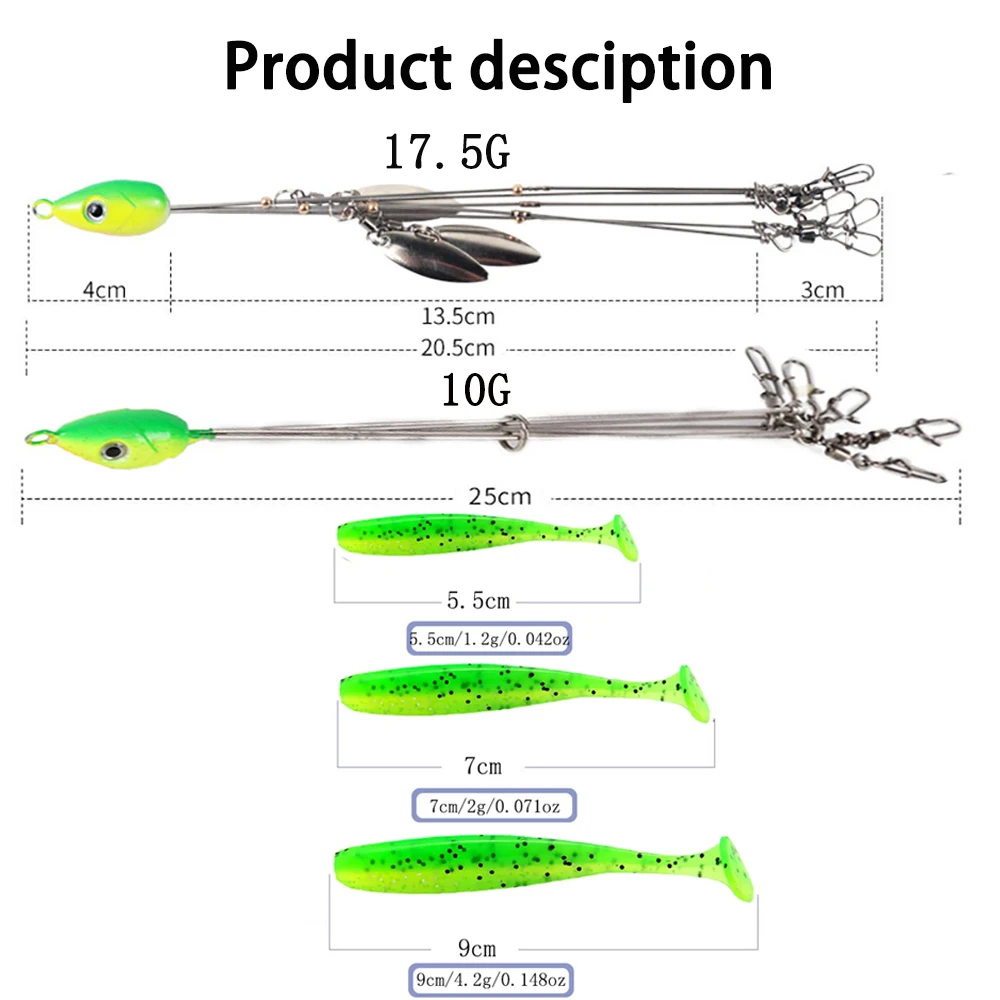 Приманка для рыбалки с зонтиком 5 рыб крючком | Спорт и развлечения