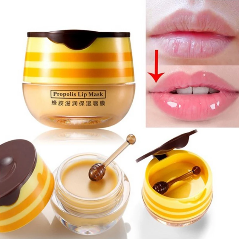 

Lip Mask Sleep Lip Balm Essence Nourishing Moisturizing Anti-wrinkle Dryness Anti-cracking Unisex Lip Care With Brush