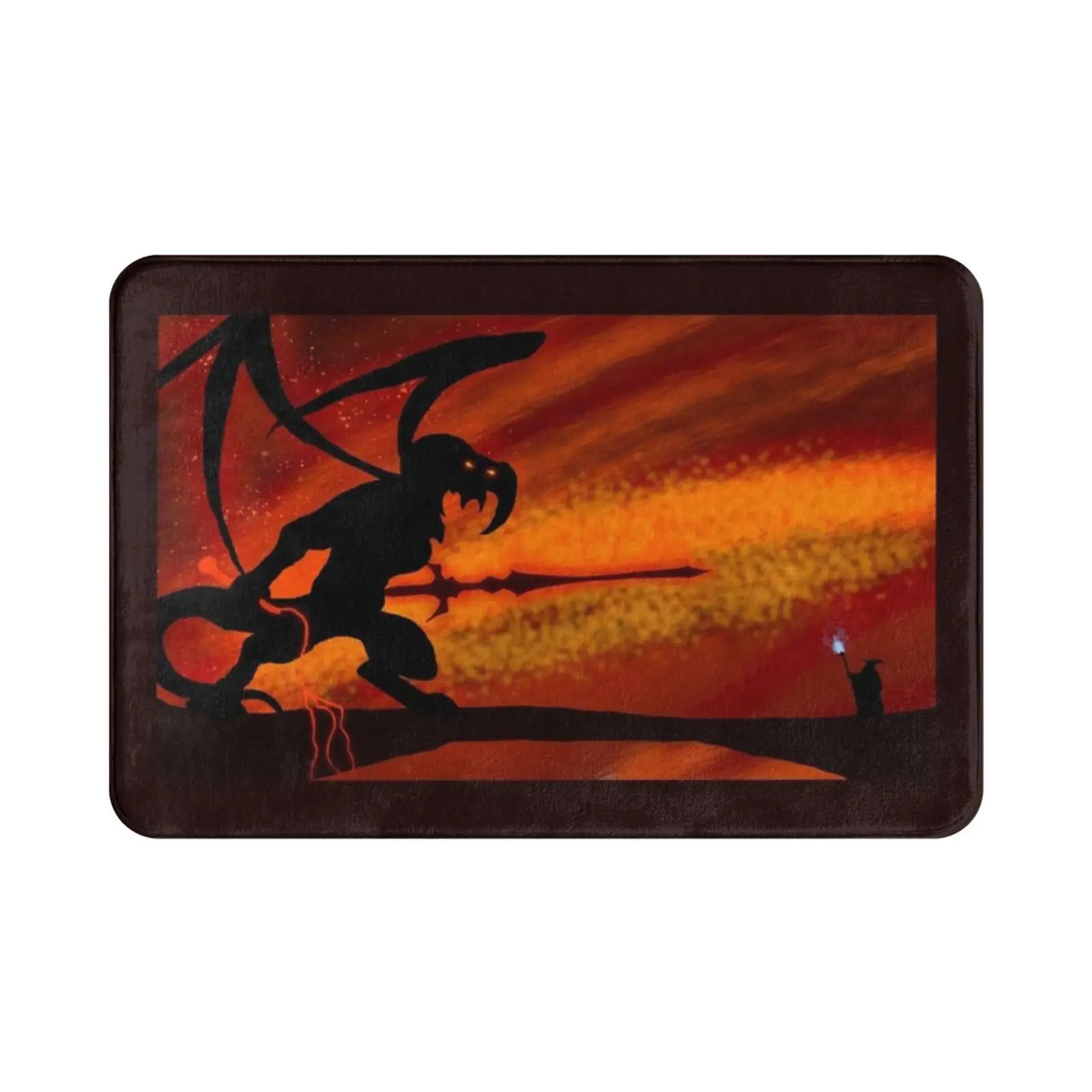 Коврик коврик подушка мягкий нескользящий с изображением волшебной волны от зла