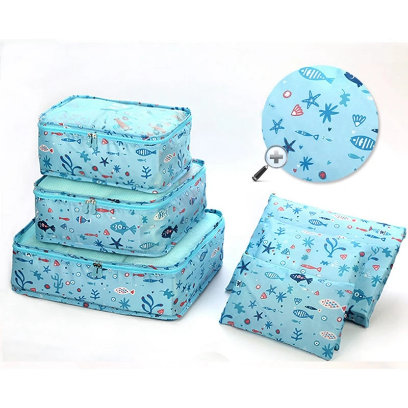 Переносная дорожная сумка для чемоданов комплект одежды вместительная хранения