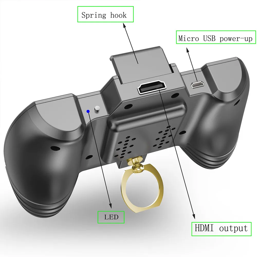 Гибкий расширенный игровой контроллер Дисплей приемник дисплей адаптер для