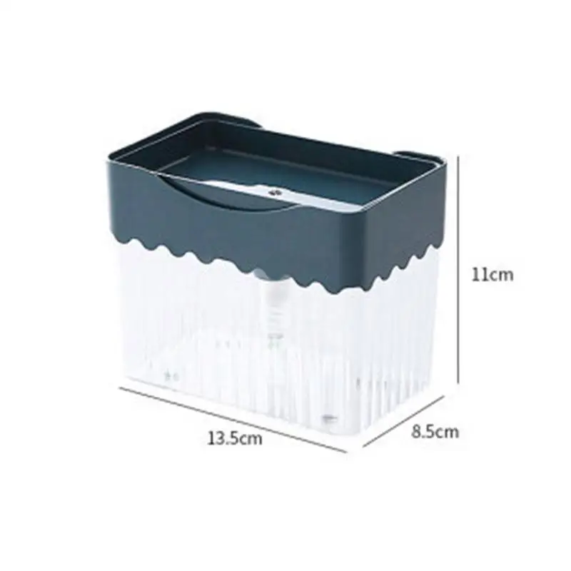 

Soap Dispenser Pump With Sponge Manual Press Clean Dispenser Press Organizer Container Manual Liquid Soap Dispenser Kitchen S1K7