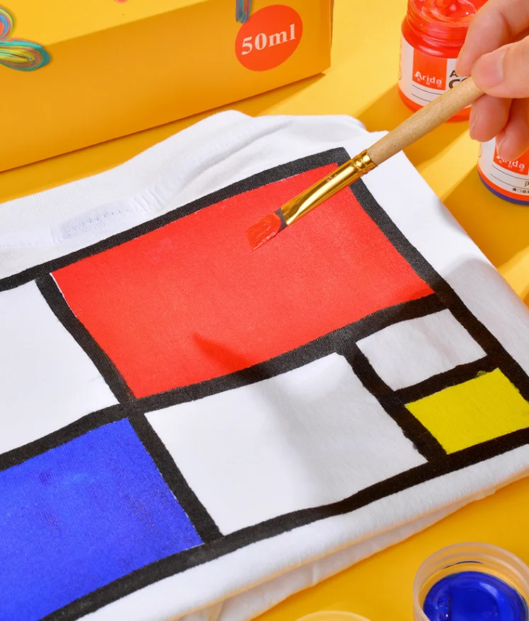 

12/16/20/24 Colors Acrylic Paint Set 50ml Tubes Drawing Painting Pigment Hand-Painted Wall Paint for Artist Peinture DIY