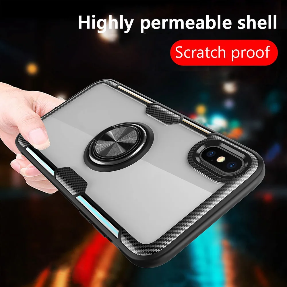 Оригинальный чехол KISSCASE для iPhone 11Pro MAX XR 7 XS 8 6 6S противоударное кольцо X Plus 11 Coque| |
