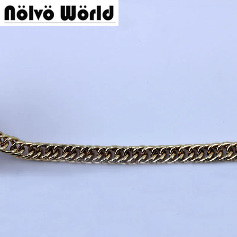 5 метров 10 мм золотистый серебристый ролик 2 кольца плетеная цепочка звено для
