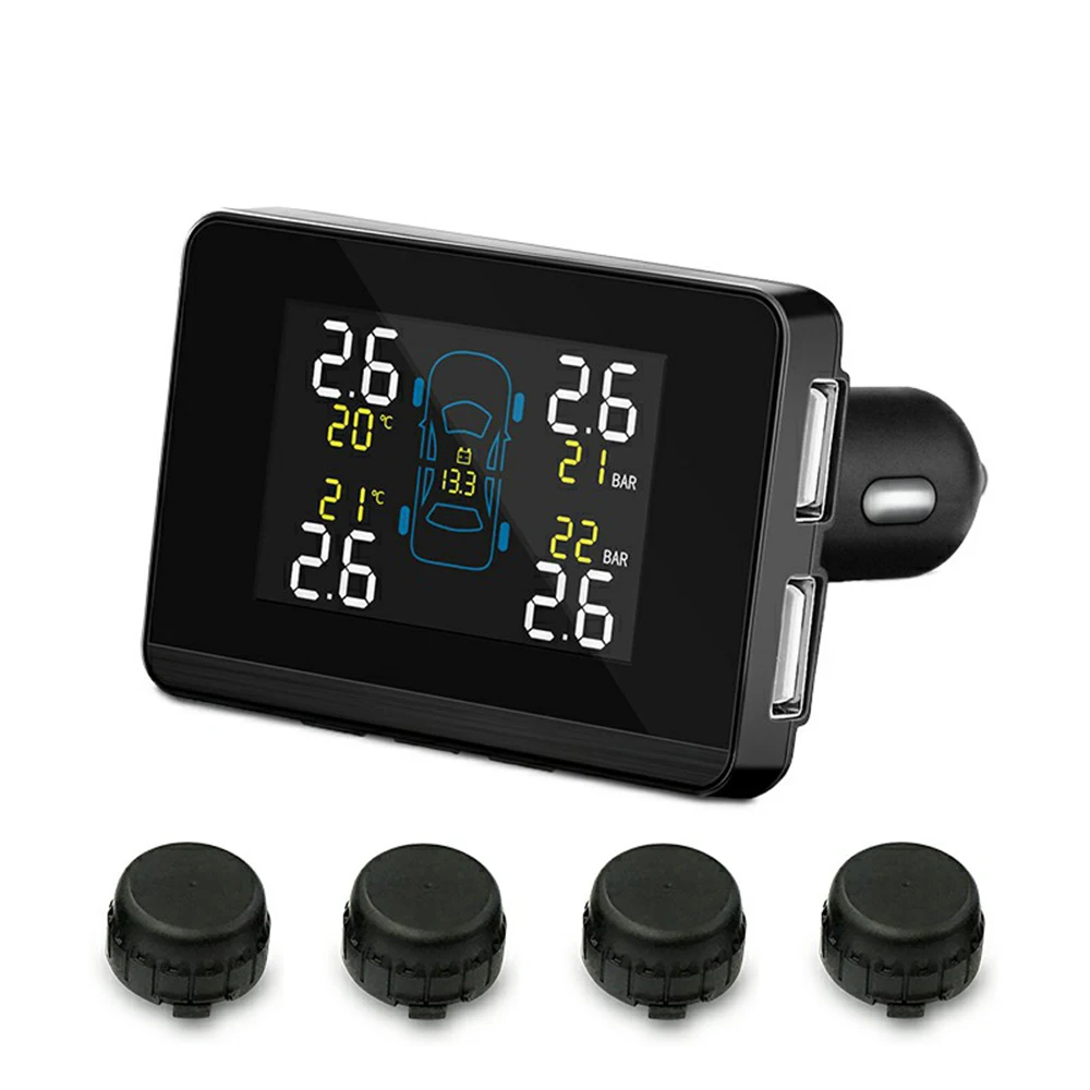 

Система контроля давления в шинах teyes senor, внешняя система контроля давления в шинах с ЖК-дисплеем