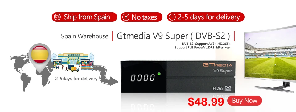Freesat GTmedia GTS Android 6,0 4K Smart tv BOX Amlogic S905D комбинированный DVB-S2 спутниковый ресивер 2G/8GB BT4.0 телеприставка cccam m3u