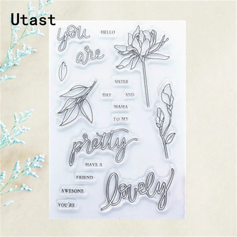 Симпатичные футболки с милым цветочным принтом и прозрачный силиконовый для