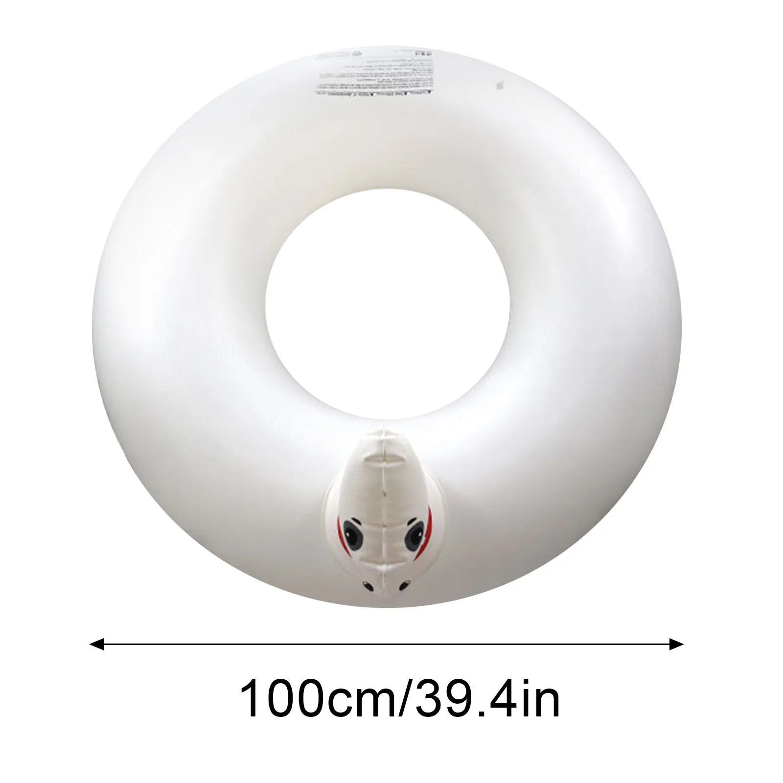 

White Swan Baby Swim Ride-On Float Swimming Pool Toys Inflatable Swimming Ring For Kids Perfect Summer Play Pool Toys For Baby