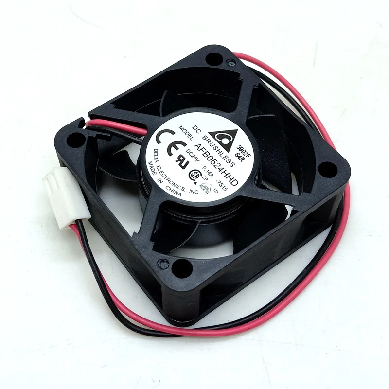 AFB0524HHD Новый Для Delta 50 мм 5020 5 см двойной шарикоподшипник DC 24 В 0.14A инвертор IPC