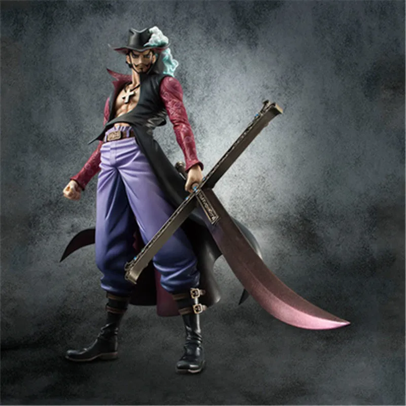 23 см Новая аниме дракуль Mihawk фигурка боевой ver. ПВХ экшн Коллекционная модель