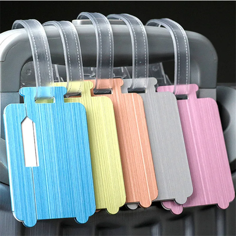 Горячая Распродажа 1 шт. новый чемодан Мультяшные бирки для багажа дизайнерская