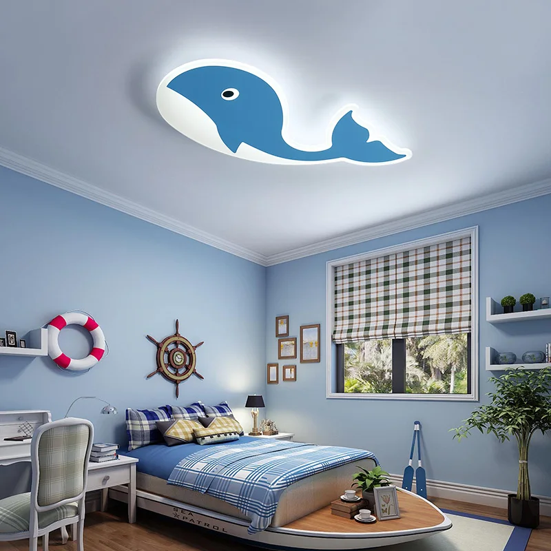 Современные светодиодные люстры для детей спальни комнаты учебы современное