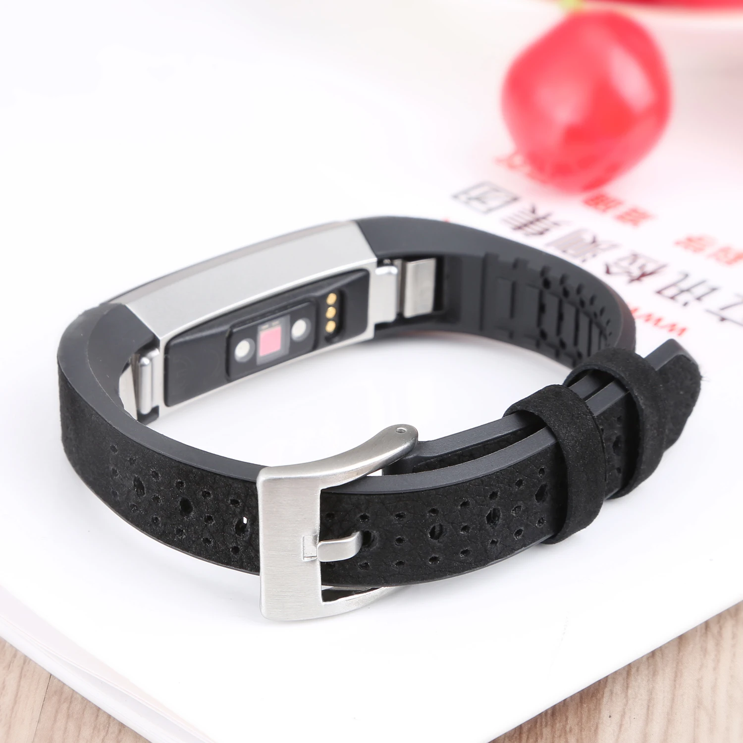 Ремешок для часов Joyozy сменный Браслет из натуральной кожи и ТПУ Для Fitbit Alta /alta