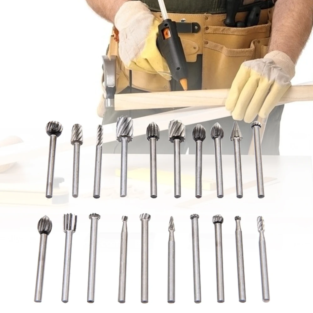 20 шт. мини деревообрабатывающий Фрезерный резак электрический шлифовальный