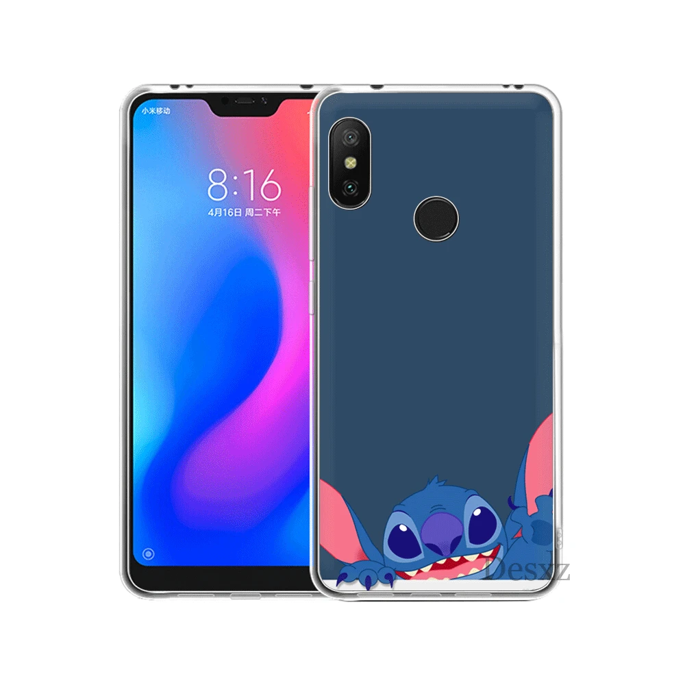 Мобильный чехол для телефона Redmi 7A K20 7 GO 4 Prime 3S 3 Pro 4A 4X5 5A Plus 6 6A Твердый Лило и Ститч |